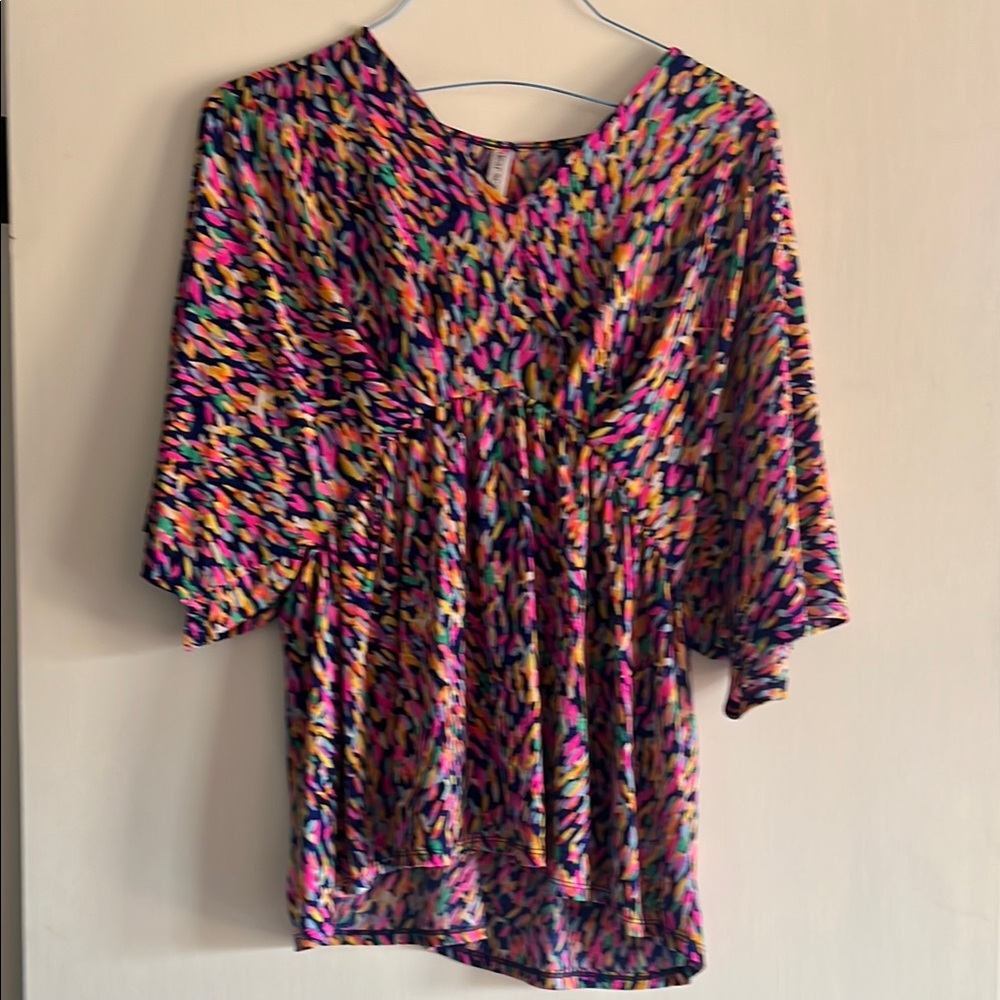 Multicolor Dear Scarlett Top